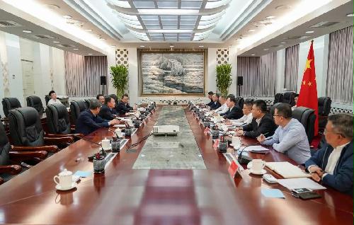 中国能建葛洲坝集团与宁夏回族自治区深化合作